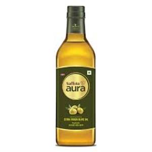 Saffola Aura - Extra Virgin Olive and Flaxsed Oil (1 Ltr)